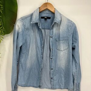 Else Light Blue Button Down Shirt